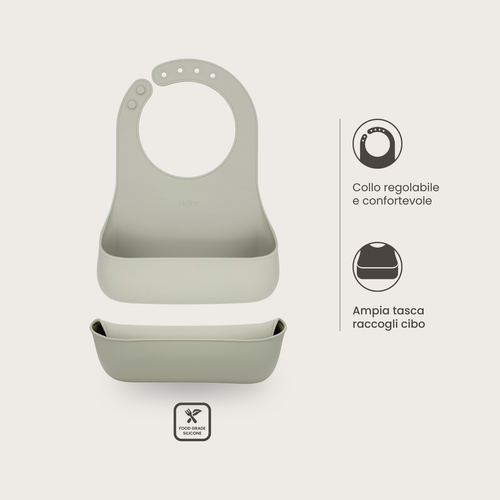 Silicone bib
